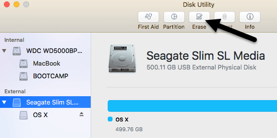 Hdd for mac os